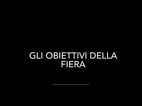 immagine di anteprima del video: Gli Obiettivi della Fiera